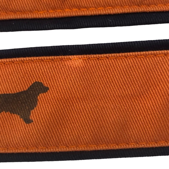 J Crew Golden Retriever Dog Leather Belt - Picture 9 of 15